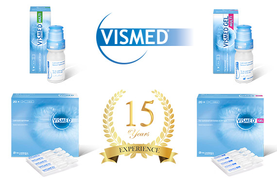 Vismed Ophthalmology, Dry Eye, Hyluronic-Acid, TRB-15-years